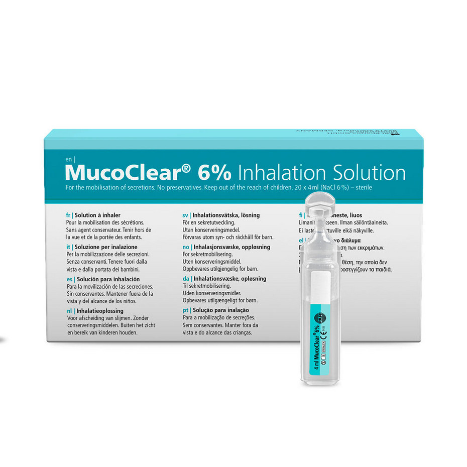 MucoClear® 6% Solución hipertónica para inhalación