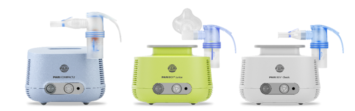 Produktcollage – PARI COMPACT2, PARI BOY Junior und PARI BOY Classic Produktcollage – PARI COMPACT2, PARI BOY Junior und PARI BOY Classic