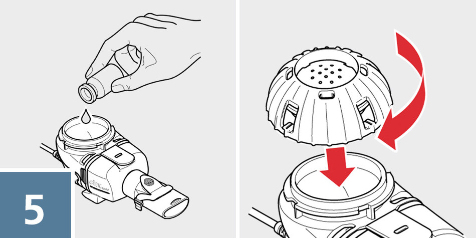 eFlow inhale correctly step 5