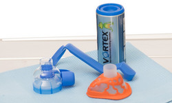 Parts of spacer lie on towel