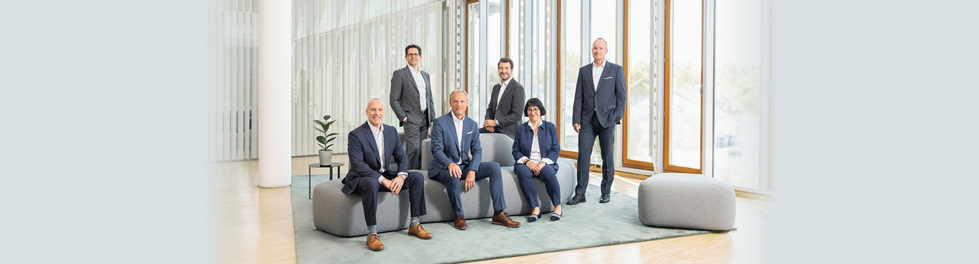 The executive leadership team of the PARI Group