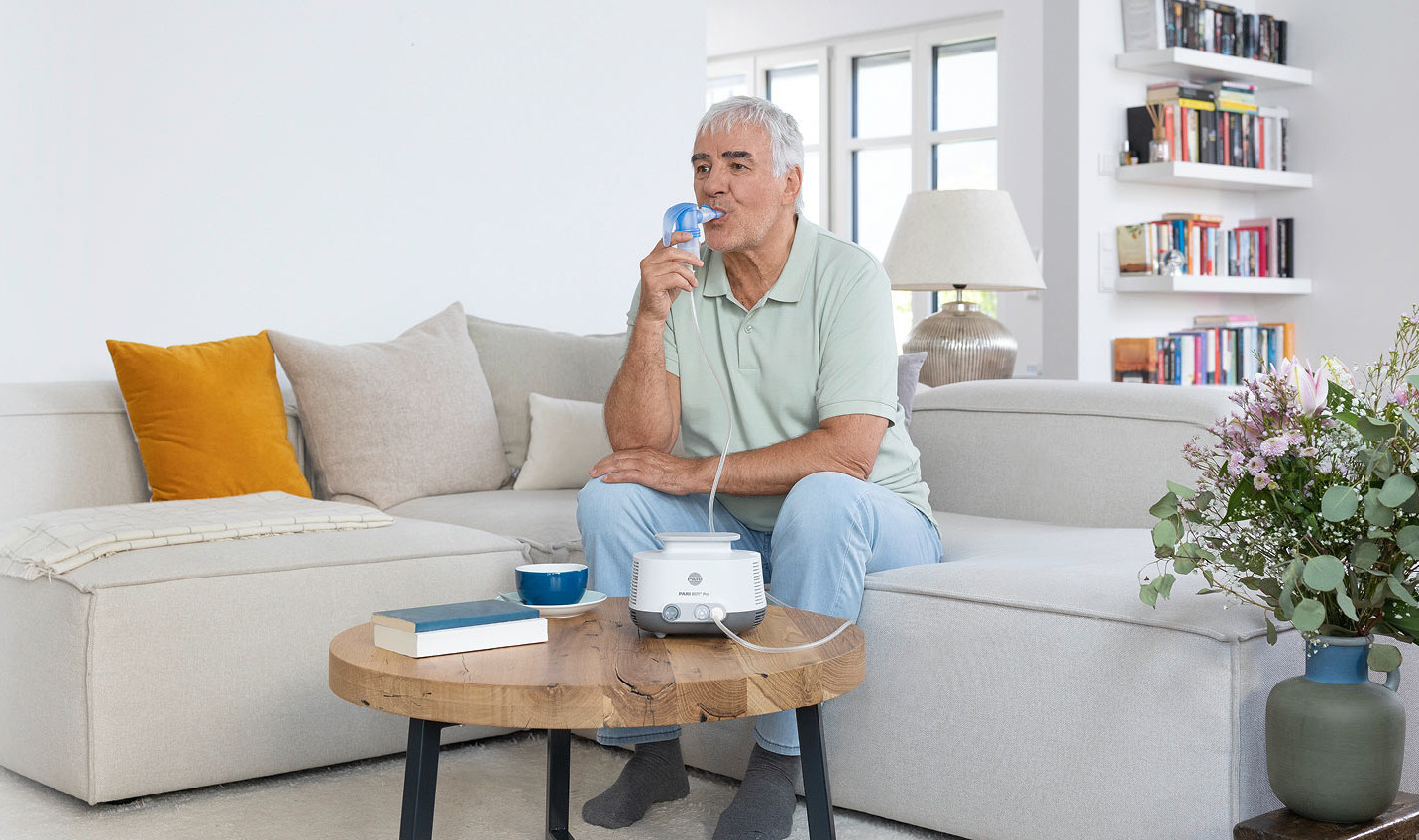 Advantages of nebuliser therapy – This is how you combine physiotherapy with inhalation