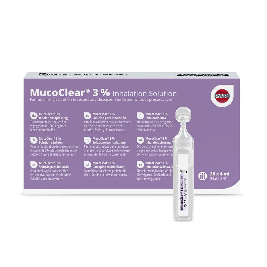 MucoClear® 3% Solución hipertónica para inhalación MucoClear® 3% Solución hipertónica para inhalación