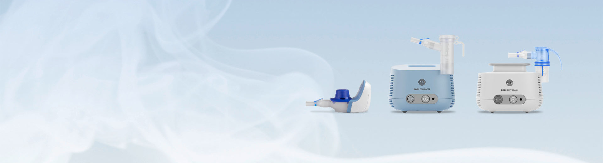 Nebuliser systems for the lungs