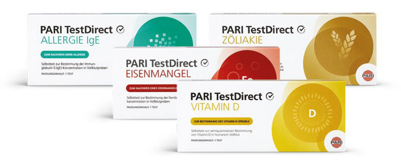 PARI TestDirect Selbsttest's