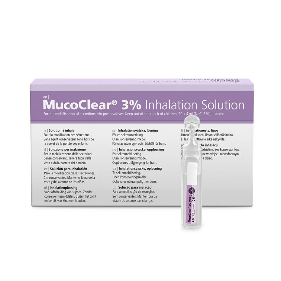 MucoClear® 3% Solución hipertónica para inhalación MucoClear® 3% Solución hipertónica para inhalación