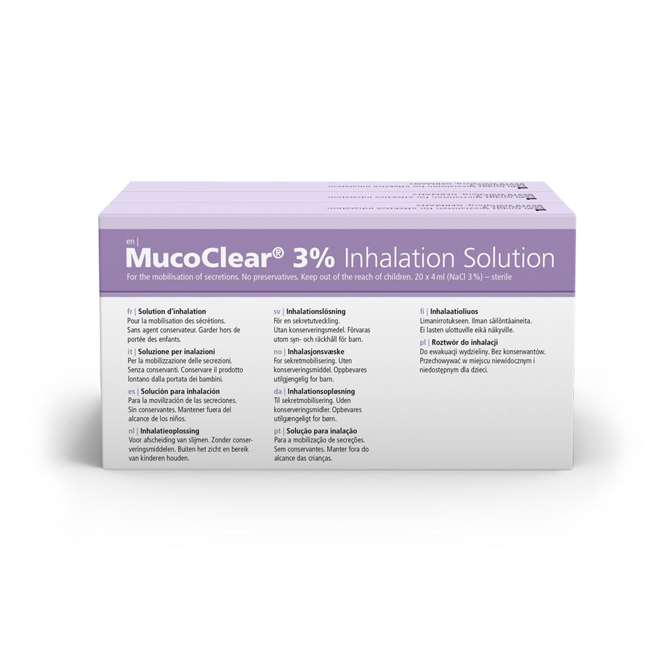 MucoClear 3% 60 Ampoules 077G5003