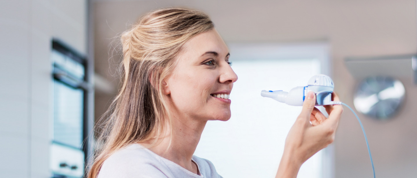 Zirela® nebuliser handset Zirela® nebuliser handset