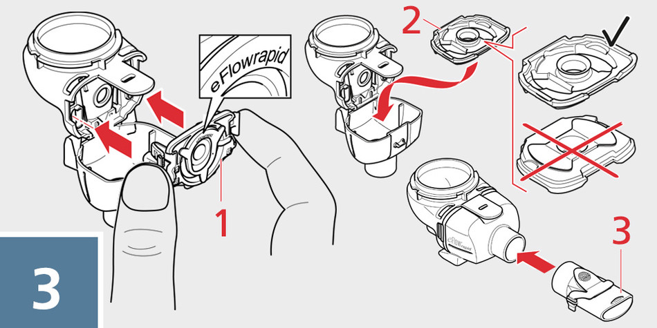 eFlow inhale correctly step 3