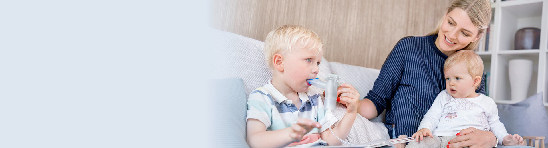 Using nebulisers with children