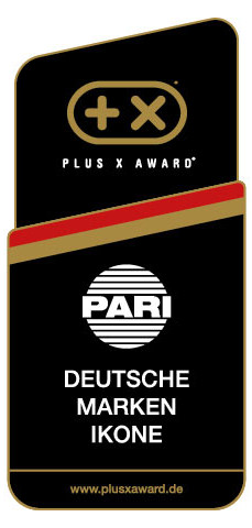 PARI erhält den plusXaward deutsche Marken Ikone