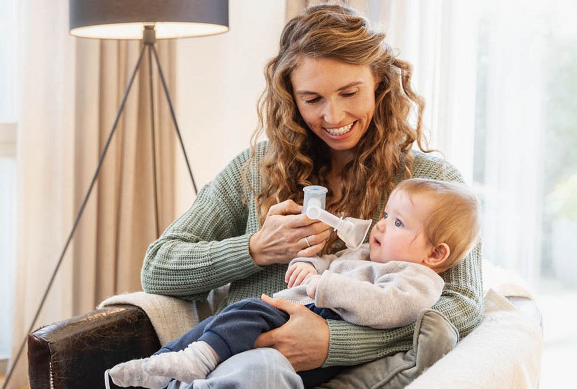 How to use a nebuliser correctly with babies toddlers and children