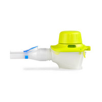 Produktabbildung – Die Abbildung zeigt den PARI BOY free Membranvernebler mit Mundstück.