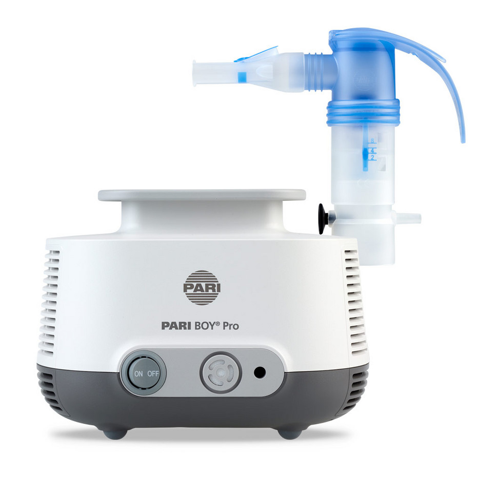 PARI BOY Pro with LC SPRINT Nebuliser with interrupter