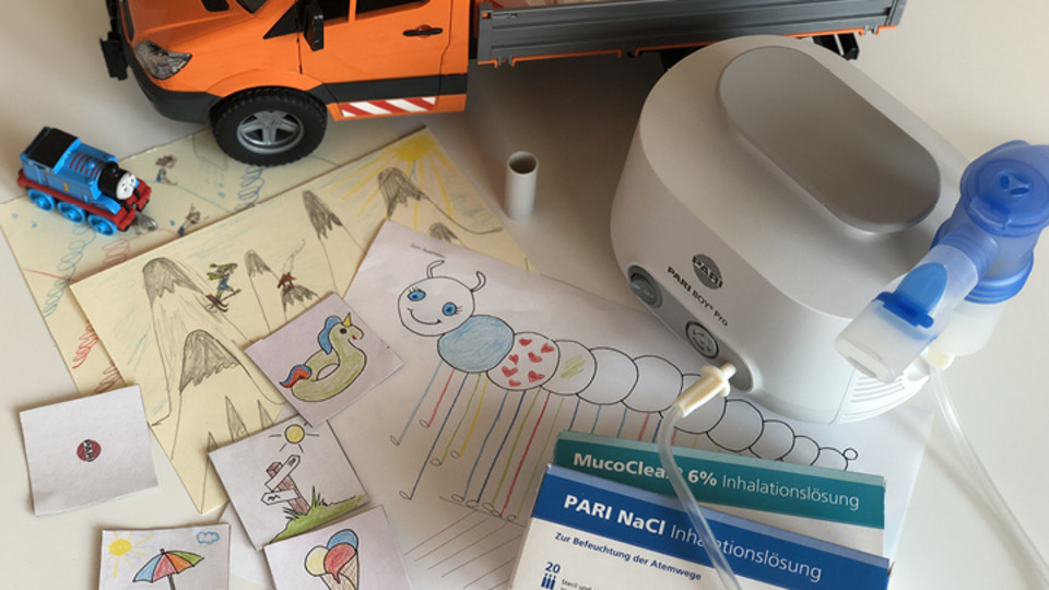 Richtig inhalieren mit Kindern - Ideen