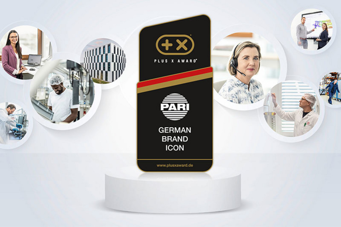 PARI is awarded the “German Brand Icon” PARI is awarded the “German Brand Icon”