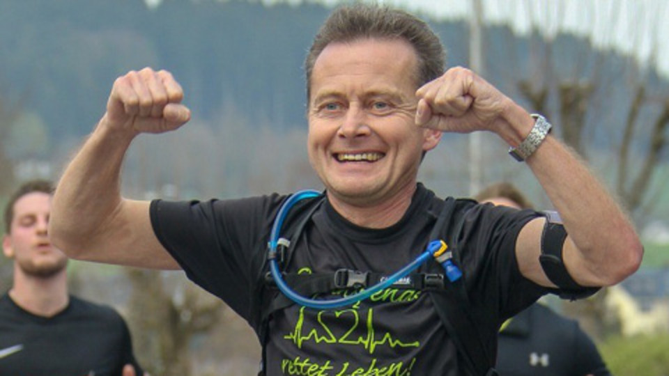 Rainer Heske begann nach der Reha direkt mit Sport - mit Erfolg