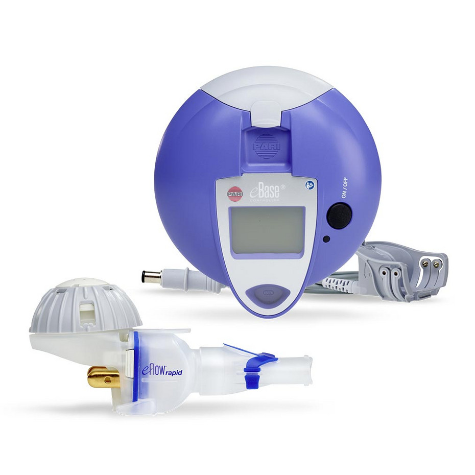 El Sistema eFlow rapid es un sistema de nebulización de membrana vibrante con tecnología eflow