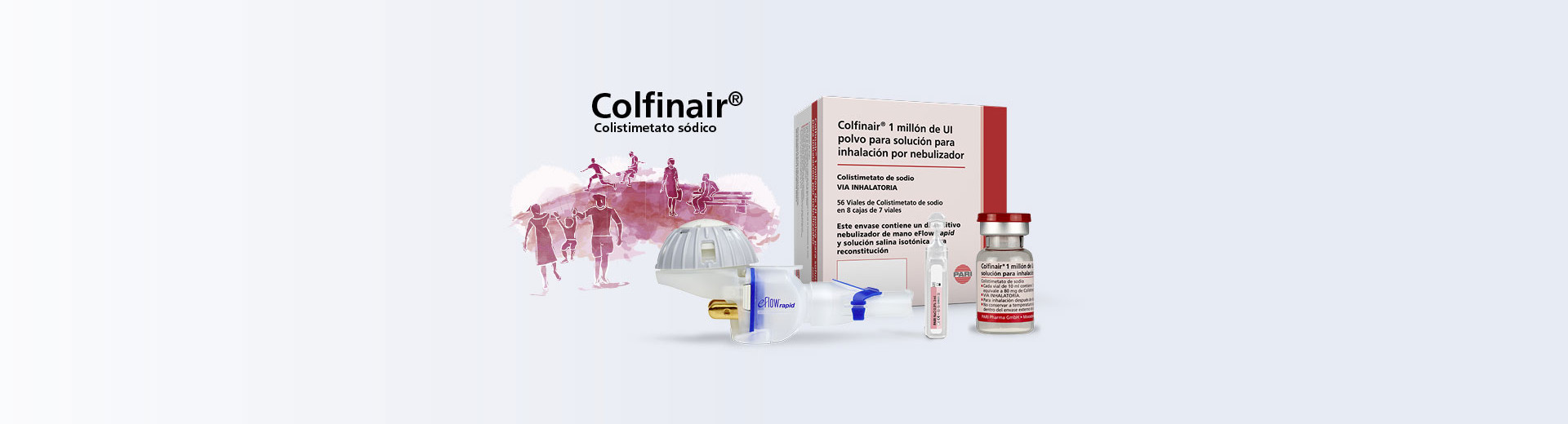 Colfinair – Colistimetato sodico, 1 millon de-UI