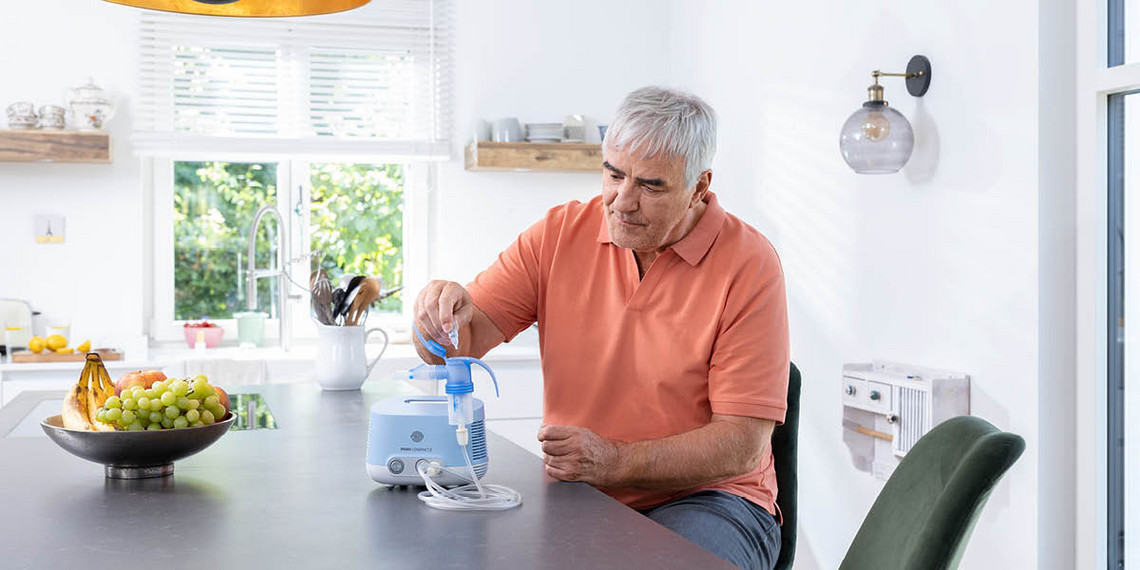 Our inhalation devices provide an effective and gentle way of treating respiratory diseases.