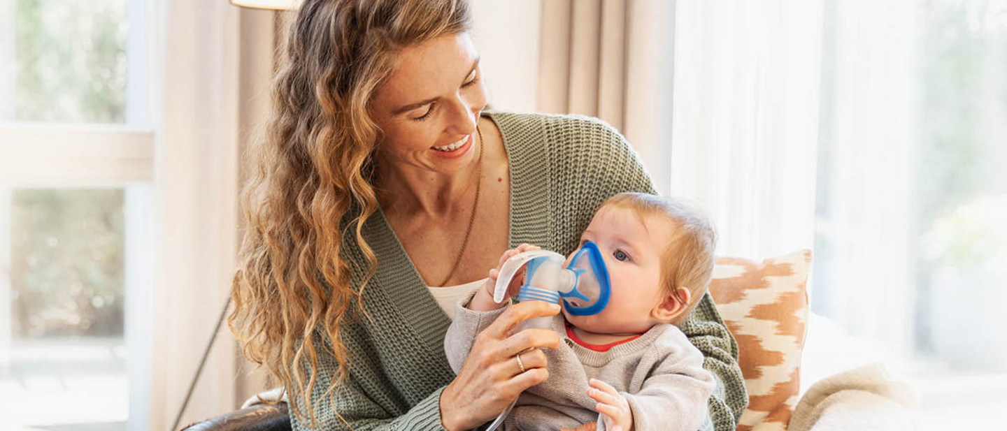 Inhalation mask or mouthpiece