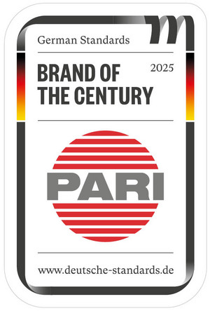 PARI has been honoured as the “brand of the century” for the third time in a row