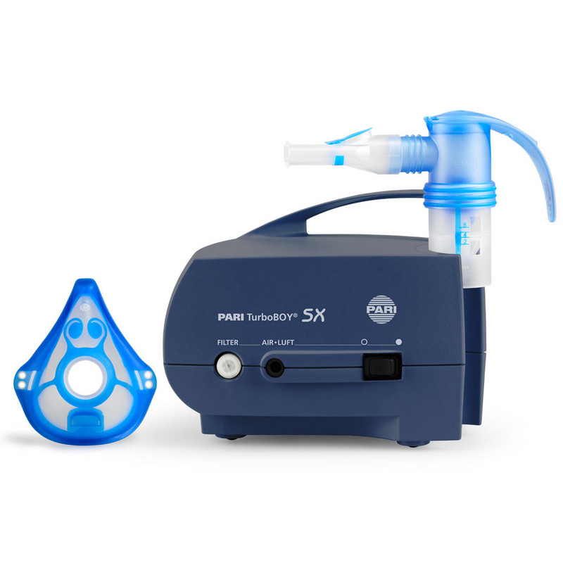 Product image – PARI TurboBOY SX inhalation device