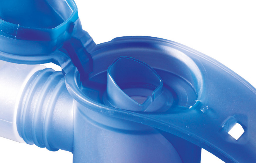 Geöffneter PARI LC SPRINT Vernebler mit PIF CONTROL