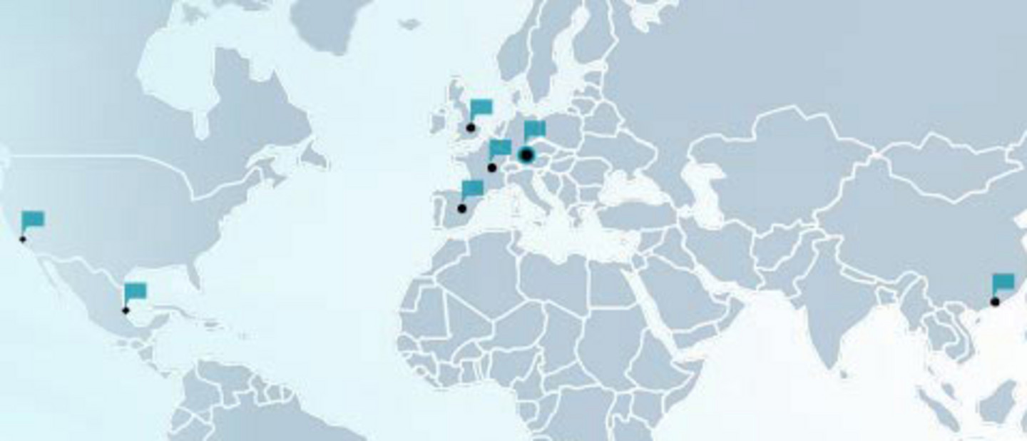 PARI グループは、世界各地に拠点があります PARI グループは、世界各地に拠点があります