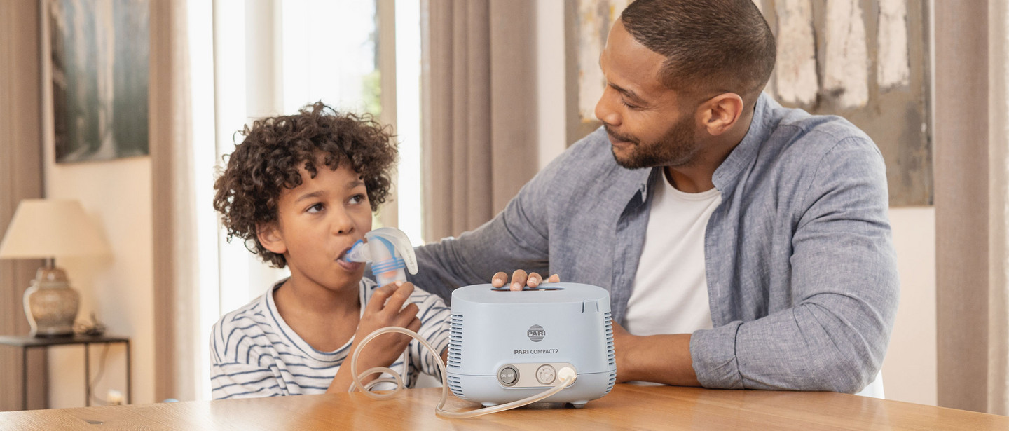 Saline Solution Inhalation