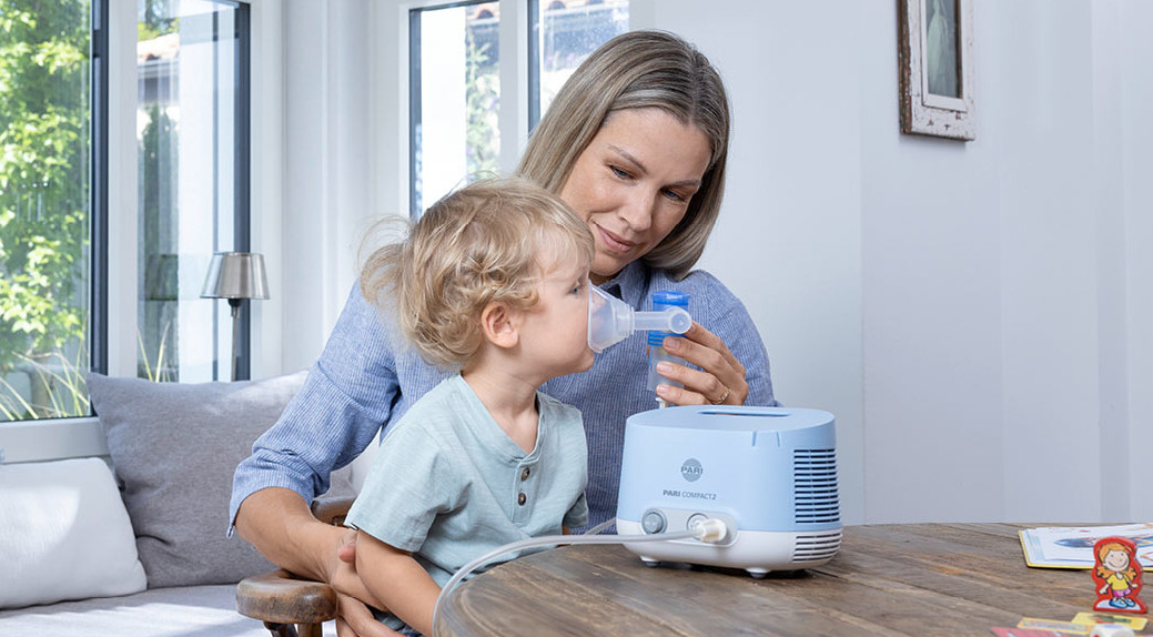 对儿童使用喷雾器