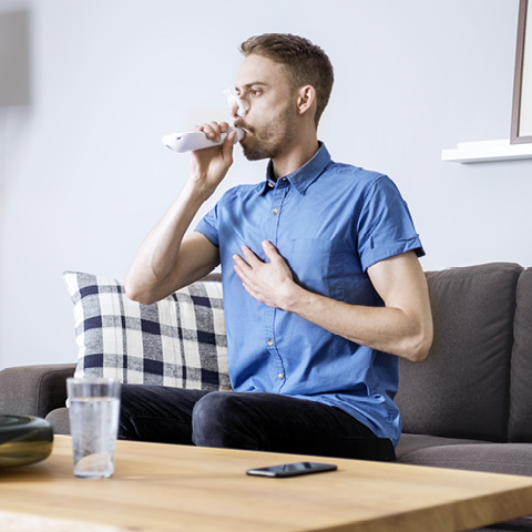 Heimspirometrie bei Mukoviszidose