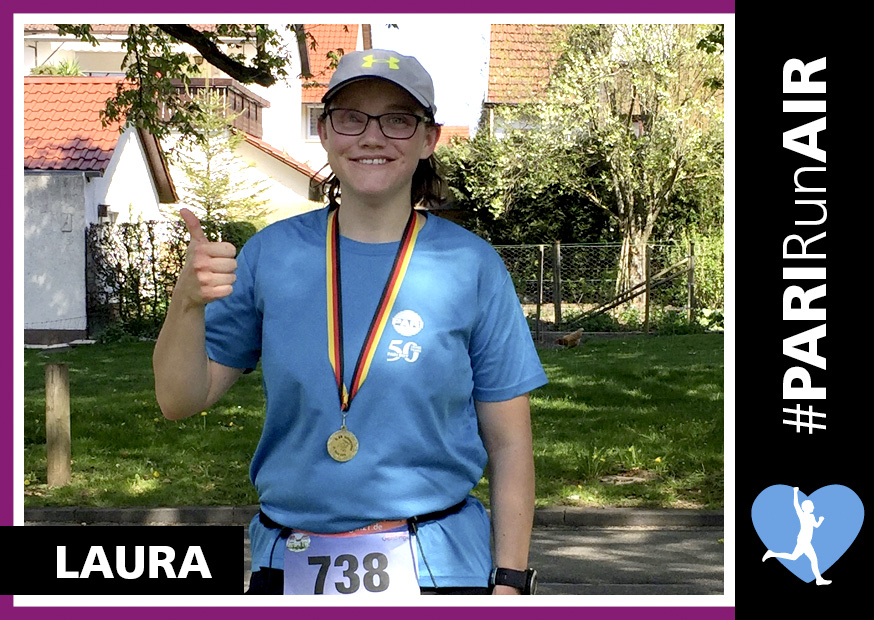 Laura aus dem Team der PARI RunAIR