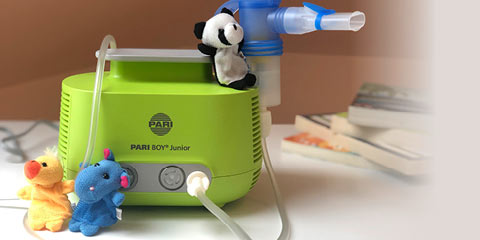 PARI BOY Junior Inhalationsgerät mit Spielzeug