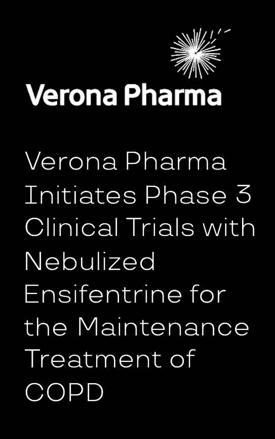 Verona Pharma wählt für seine Phase 3 Studie PARI Produkte
