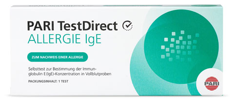 PARI TestDirect Allergie IgE Selbsttest