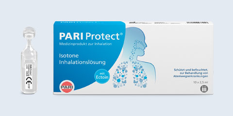 Produktabbildung – PARI Protect Inhalationslösung