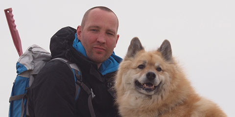 Anwenderbild – Sven Weiboldt mit Hund