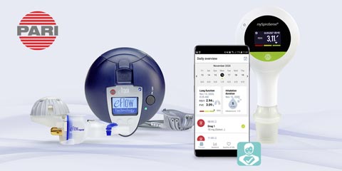 PARI und TWT Digital Health stellen PARI Connect App vor