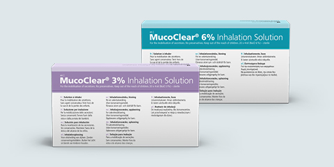 MucoClear 3% y 6% Solución salina hipertónica