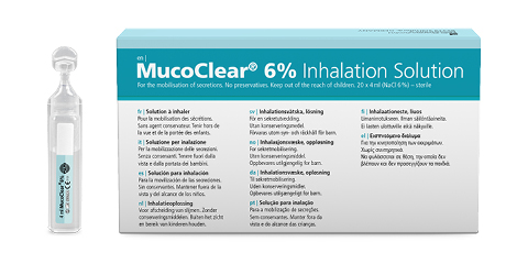 MucoClear® 6% Solución hipertónica para inhalación