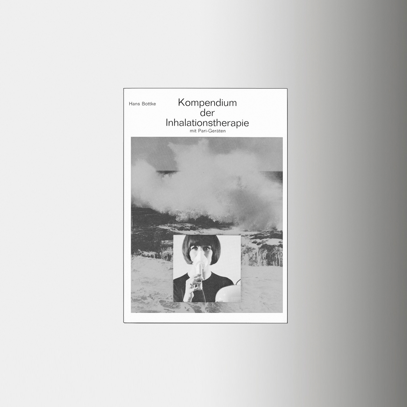 Compendium of Inhalation Therapy – Book cover with the title 'Compendium of Inhalation Therapy' and pictures of sea foam and inhalation device.