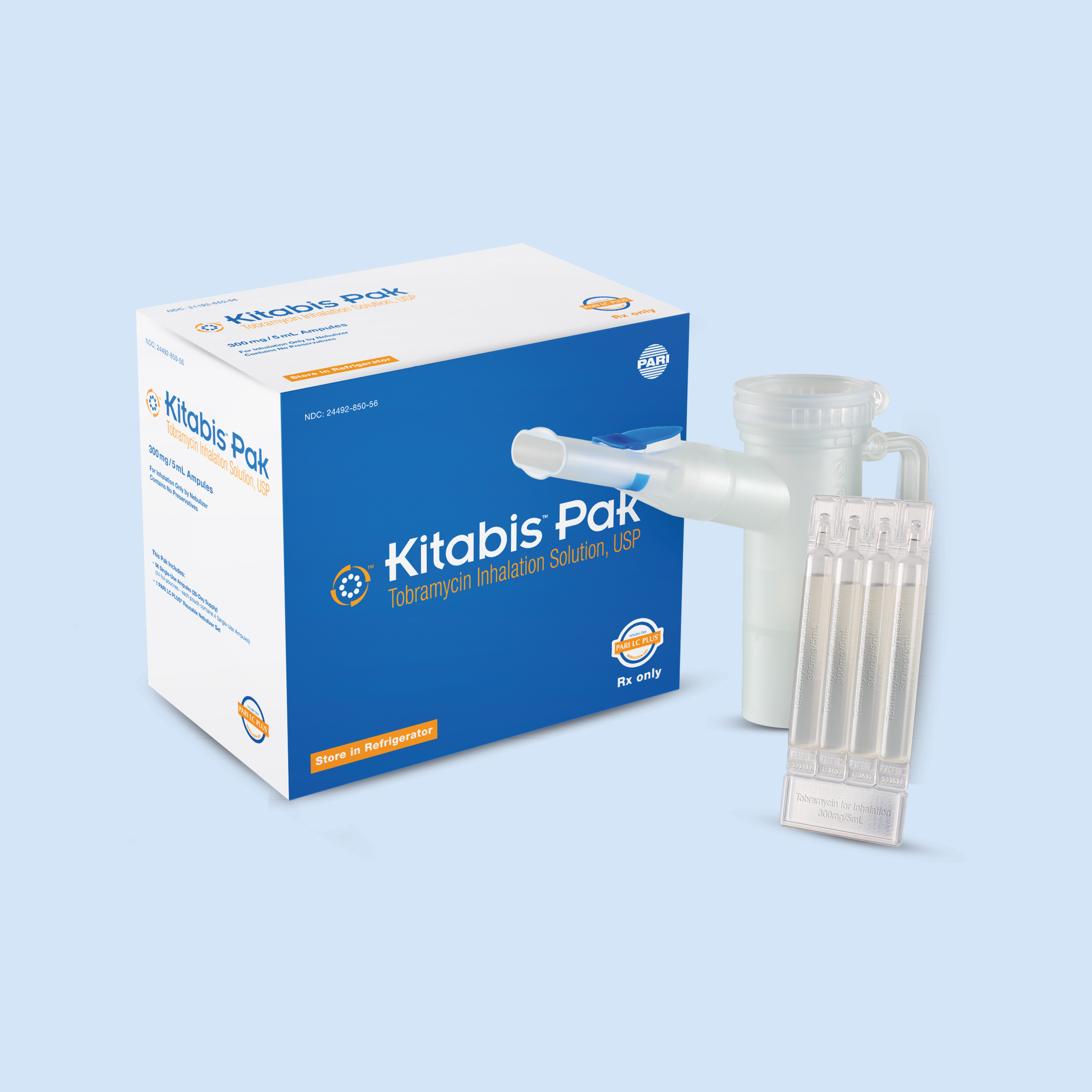 Market launch of Kitabis® Pak (Tobramycin Inhalation Solution)