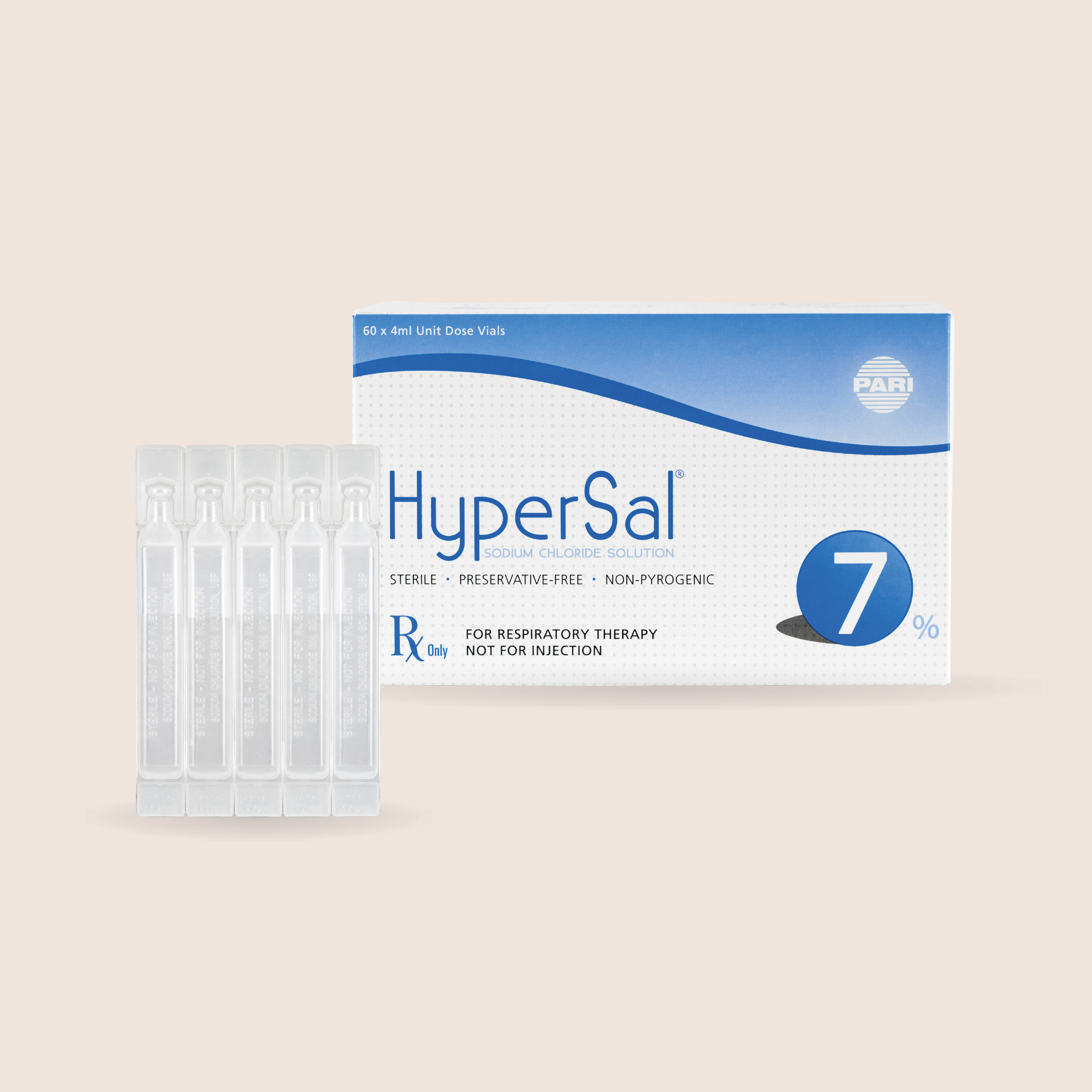 Market launch of PARI Hypersal® Sodium Chloride Solution.