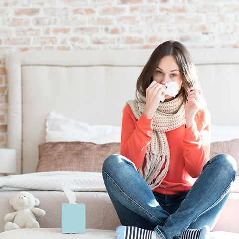 When you get a tickly nose – the first signs of a cold and rhinitis