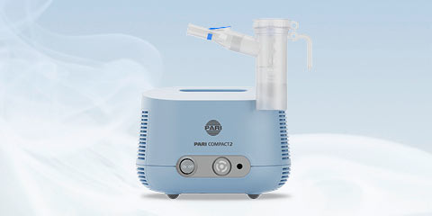 The PARI COMPACT2 nebuliser system