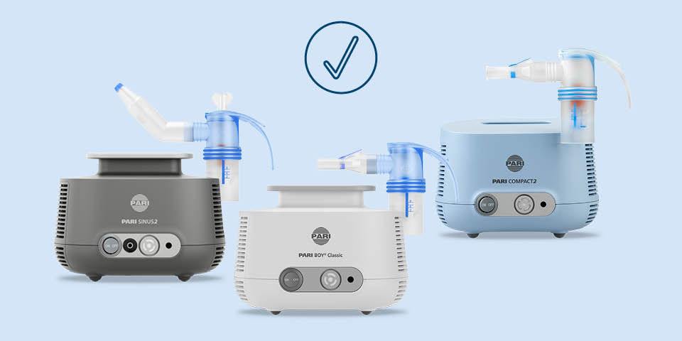 Product collage for PARI product guide