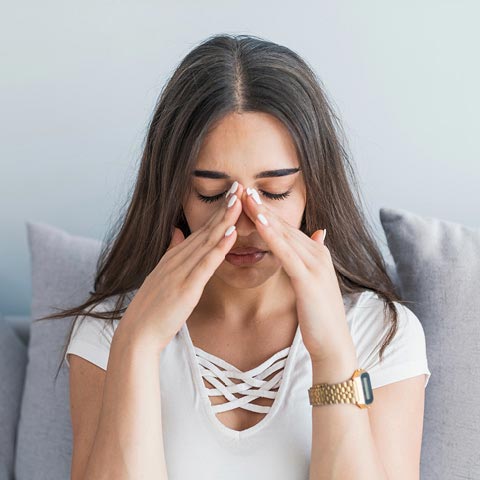 Symptoms of sinusitis