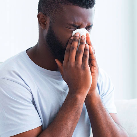 Upper Respiratory Infection a.k.a. the common cold - a common trigger